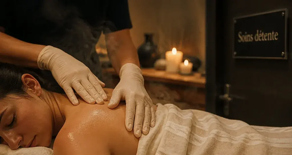 Masser Angers : table de massage détente en institut à Angers