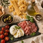 Épicerie italienne Angers : mozzarella, charcuterie, olives et pâtes