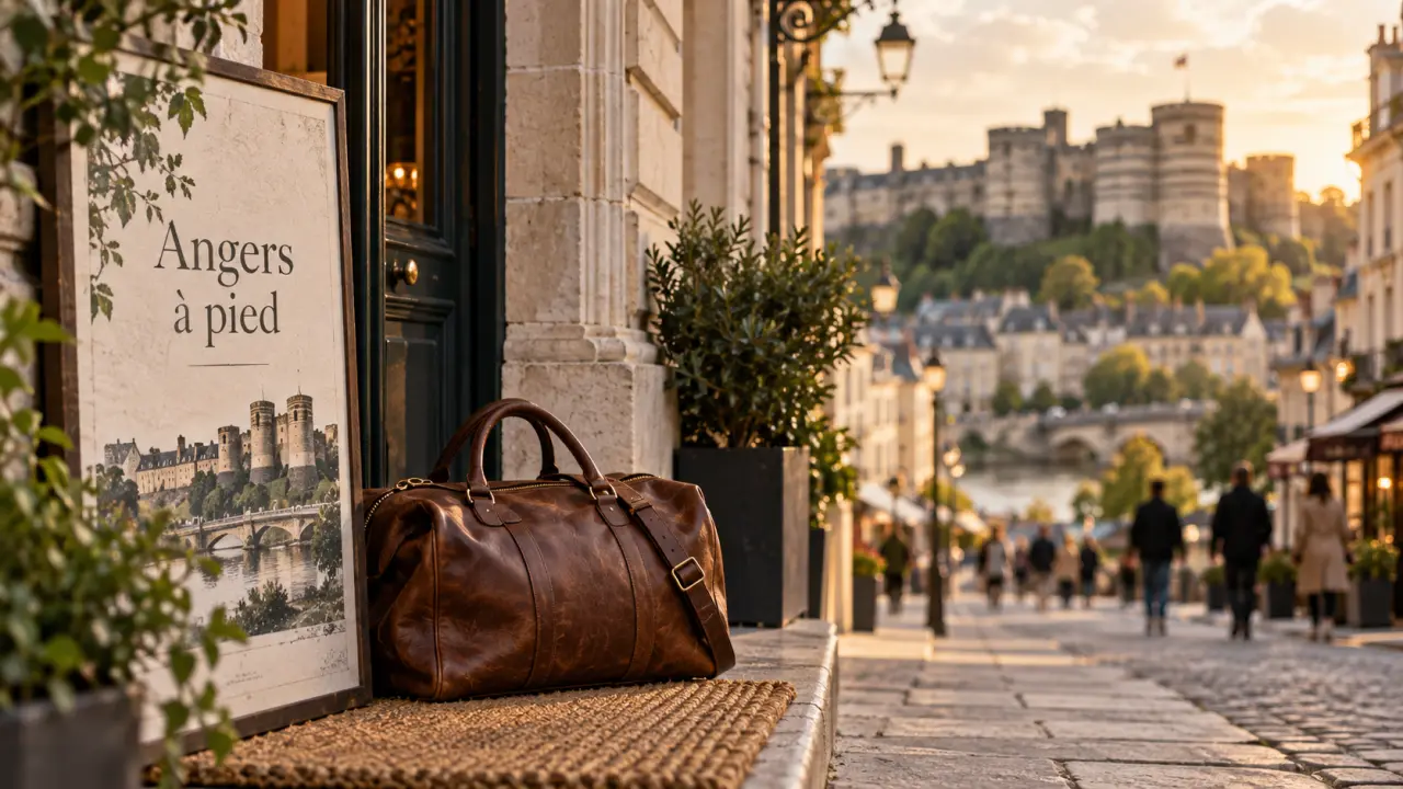 Hôtel marguerite d'anjou à Angers, château à 2 minutes
