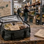 Magasin anti gaspillage Angers : sac isotherme DLC courte, vérifiez le stock