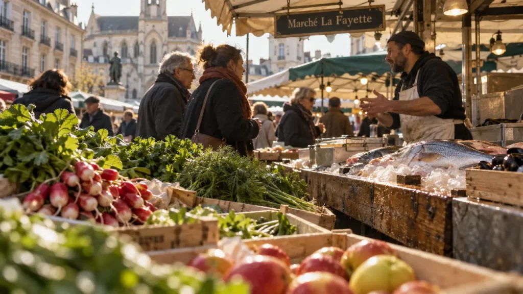Marché La Fayette à Angers : horaires, produits et repères pour une visite réussie