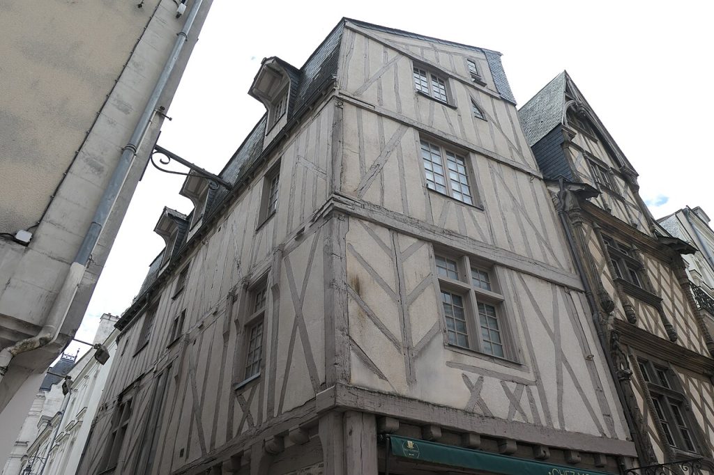 Maison à pans de bois au 19 rue Saint-Laud à Angers