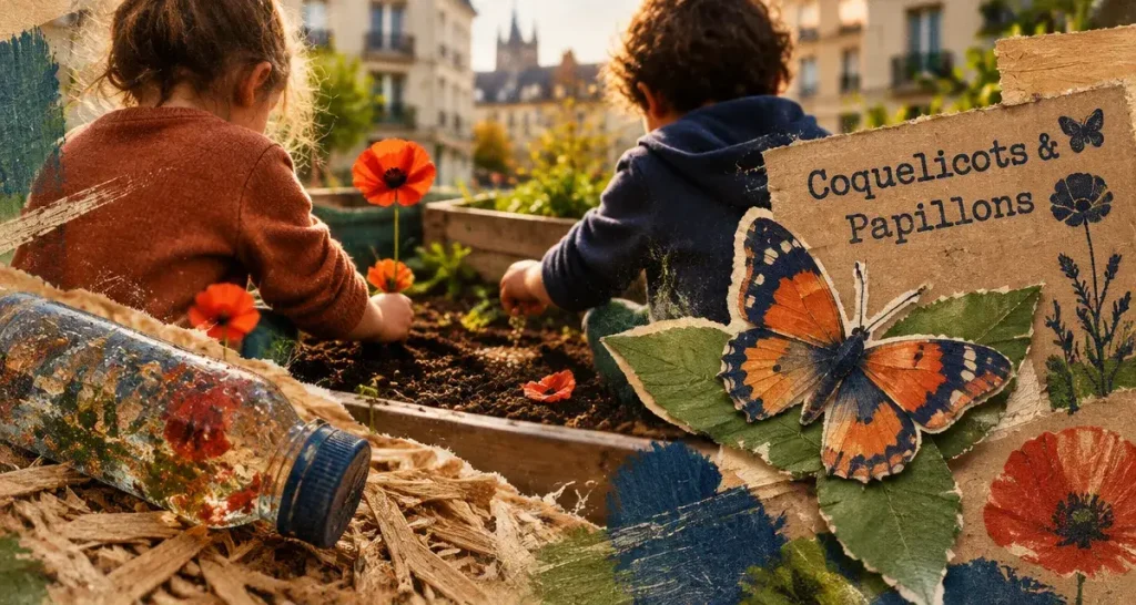 À Angers, Coquelicots et Papillons fait vivre l’écologie au quotidien