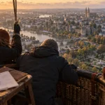 À Angers, quatre lycéens découvrent leur territoire en montgolfière