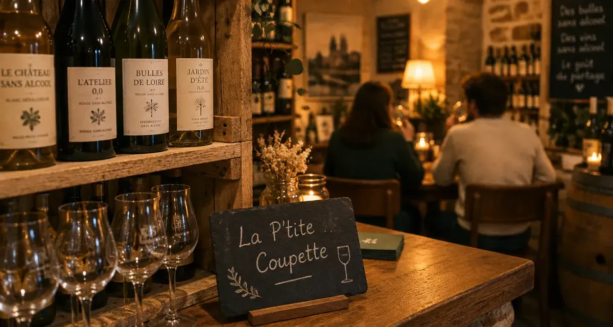 À Angers, la P’tite Coupette ouvre une cave dédiée au sans alcool