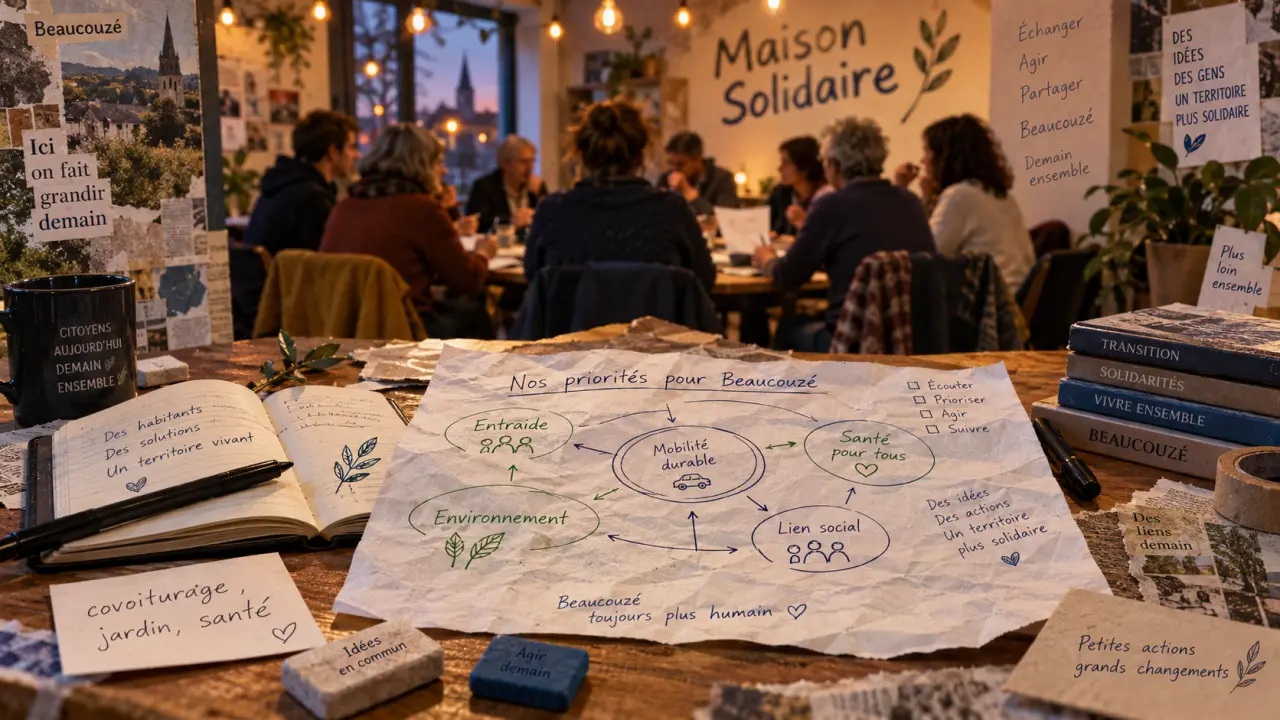 À Beaucouzé, les habitants précisent les priorités de la future Maison Solidaire