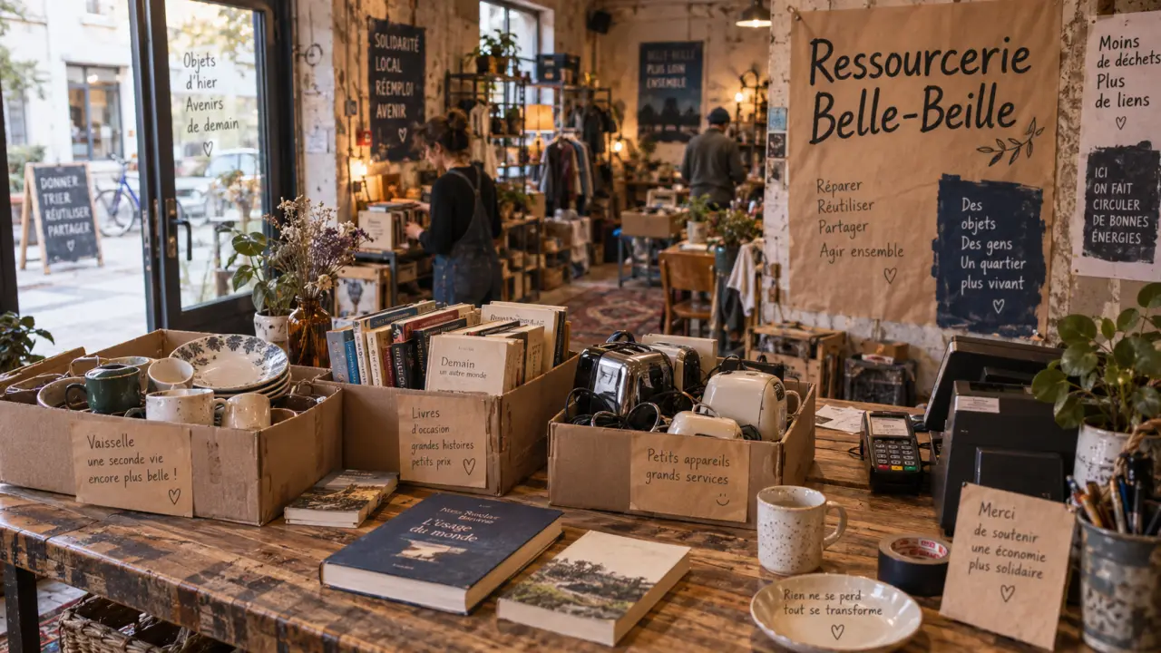 À Belle-Beille, Belle Récup cherche un local pour sa ressourcerie