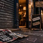 Commerces à Angers : du mouvement rue Saint-Aubin et des fermetures