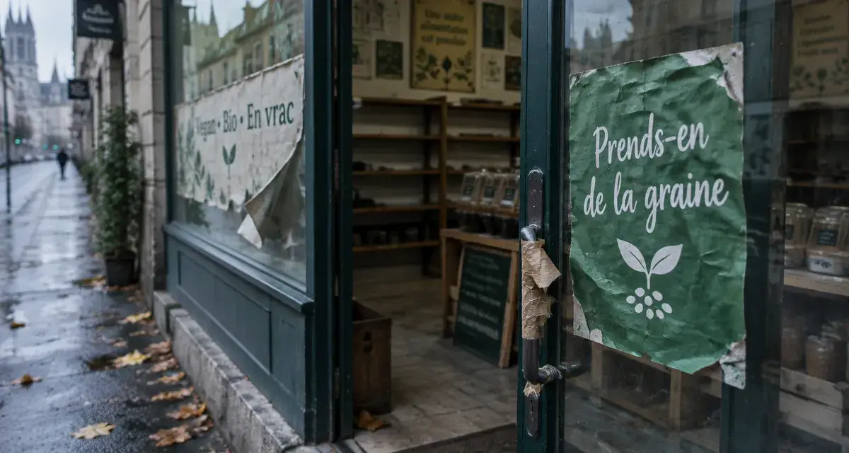 À Angers, la boutique Prends-en de la graine a fermé rue du Mail