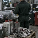 Près d’Angers, Julien Stindel collecte les déchets dangereux des PME