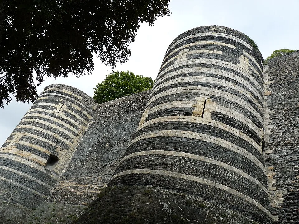Le château d’Angers et ses tours