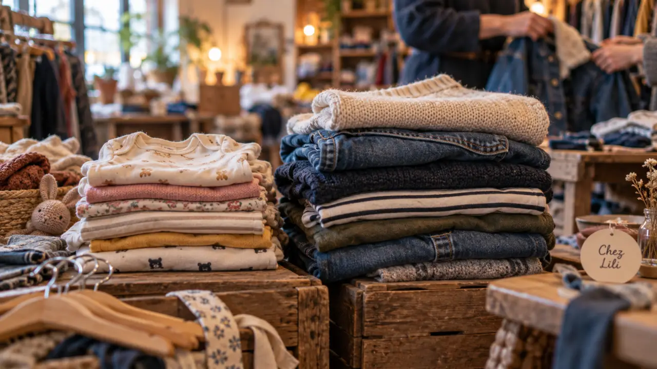 Près d’Angers, Chez Lili fait circuler les vêtements entre les familles