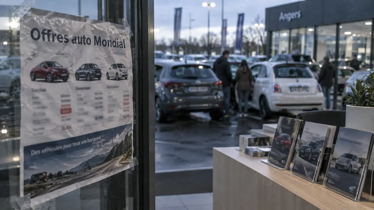 À Angers, les offres auto proposées dimanche avant le Mondial de Paris