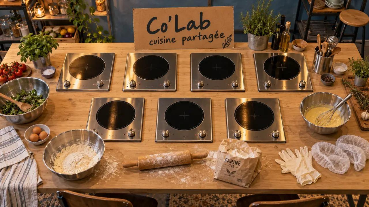 Aux Ponts-de-Cé, Co’Lab ouvre sa cuisine partagée aux professionnels