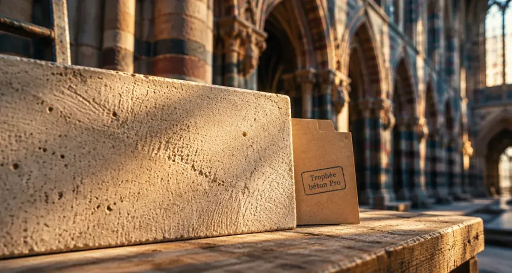 Le portail de la cathédrale d’Angers distingué par le Trophée béton Pro